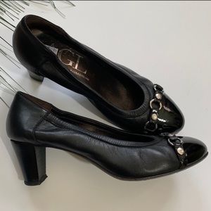 AGL Attilio Giusti Leombruni Black Pumps